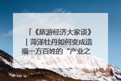《旅游经济大家谈》｜菏泽牡丹如何变成造福一方百姓的“产业之花”“富民之花”？
