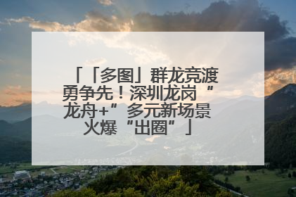 「多图」群龙竞渡勇争先！深圳龙岗“龙舟+”多元新场景火爆“出圈”