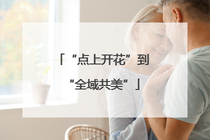 “点上开花”到“全域共美”