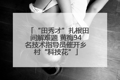 “田秀才”扎根田间解难题 黄梅94名技术指导员催开乡村“科技花”