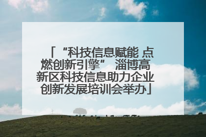 “科技信息赋能 点燃创新引擎” 淄博高新区科技信息助力企业创新发展培训会举办