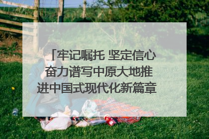牢记嘱托 坚定信心 奋力谱写中原大地推进中国式现代化新篇章（六）河南绘就“行走河南·读懂中国”新画卷丨牢记嘱托谱新篇
