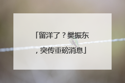留洋了？樊振东，突传重磅消息