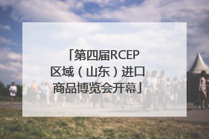 第四届RCEP区域（山东）进口商品博览会开幕