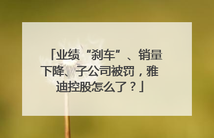 业绩“刹车”、销量下降、子公司被罚，雅迪控股怎么了？