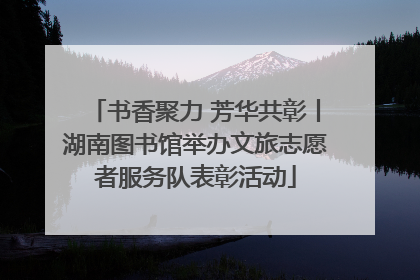 书香聚力 芳华共彰丨湖南图书馆举办文旅志愿者服务队表彰活动