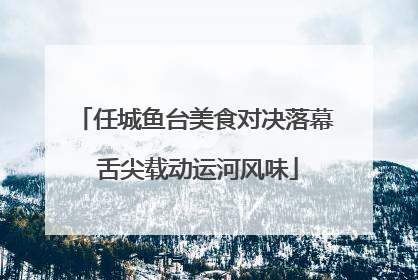 任城鱼台美食对决落幕 舌尖载动运河风味