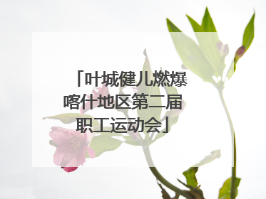叶城健儿燃爆喀什地区第二届职工运动会