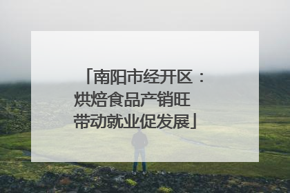 南阳市经开区：烘焙食品产销旺 带动就业促发展