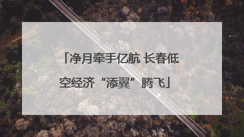 净月牵手亿航 长春低空经济“添翼”腾飞