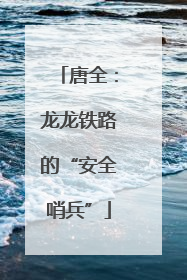 唐全：龙龙铁路的“安全哨兵”