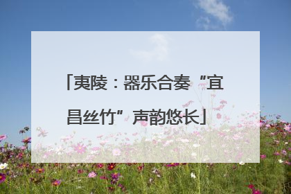 夷陵：器乐合奏“宜昌丝竹”声韵悠长