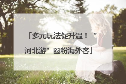 多元玩法促升温！“河北游”圈粉海外客