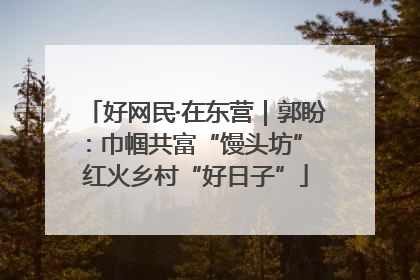 好网民·在东营｜郭盼：巾帼共富“馒头坊” 红火乡村“好日子”
