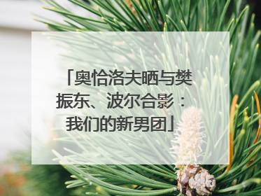 奥恰洛夫晒与樊振东、波尔合影：我们的新男团