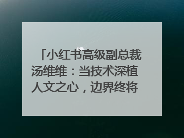 小红书高级副总裁汤维维：当技术深植人文之心，边界终将化为桥梁｜聚焦2025文化强国建设高峰论坛