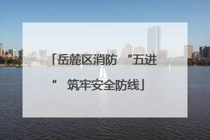 岳麓区消防 “五进” 筑牢安全防线