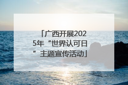 广西开展2025年“世界认可日”主题宣传活动