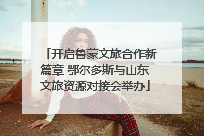 开启鲁蒙文旅合作新篇章 鄂尔多斯与山东文旅资源对接会举办