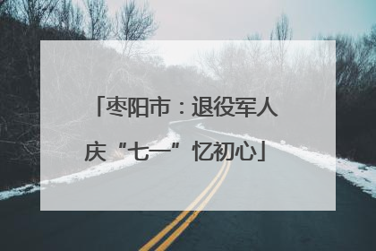 枣阳市：退役军人庆“七一”忆初心