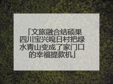 文旅融合结硕果 四川宝兴嘎日村把绿水青山变成了家门口的幸福提款机