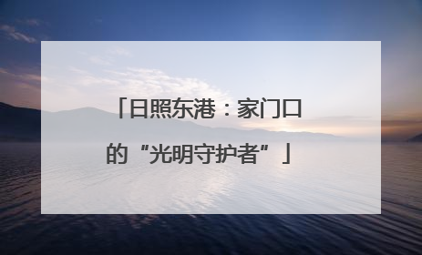 日照东港：家门口的“光明守护者”