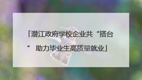 潜江政府学校企业共“搭台” 助力毕业生高质量就业