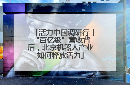 活力中国调研行丨 “百亿级”营收背后，北京机器人产业如何释放活力