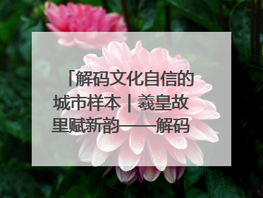 解码文化自信的城市样本｜羲皇故里赋新韵——解码甘肃天水的文化自信样本