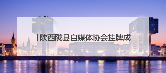 陕西陇县自媒体协会挂牌成立 开启行业发展新篇章