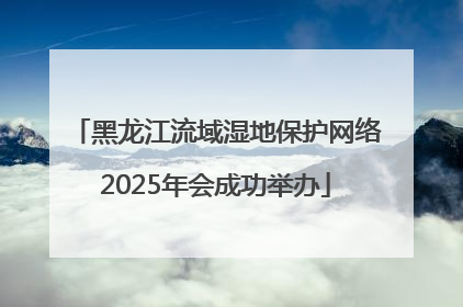 黑龙江流域湿地保护网络2025年会成功举办