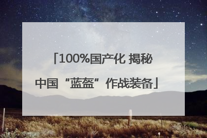 100%国产化 揭秘中国“蓝盔”作战装备