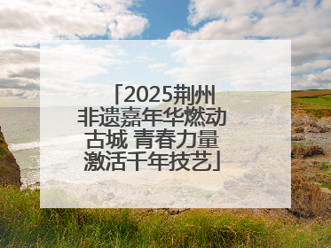 2025荆州非遗嘉年华燃动古城 青春力量激活千年技艺
