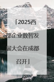 2025西部企业数智发展大会在成都召开