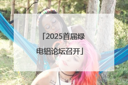 2025首届绿电铝论坛召开