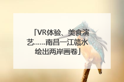 VR体验、美食演艺……南昌一江赣水绘出两岸画卷